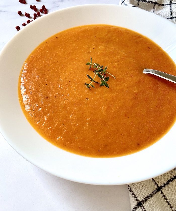 Roasted Vegetables Soup