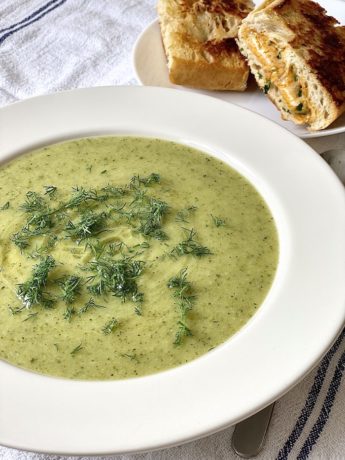 Broccoli and Courgette Soup