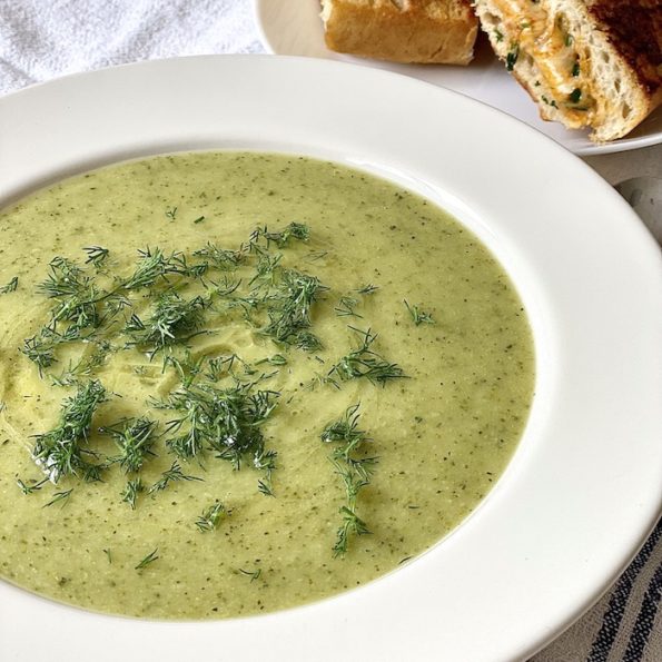 Broccoli and Courgette Soup