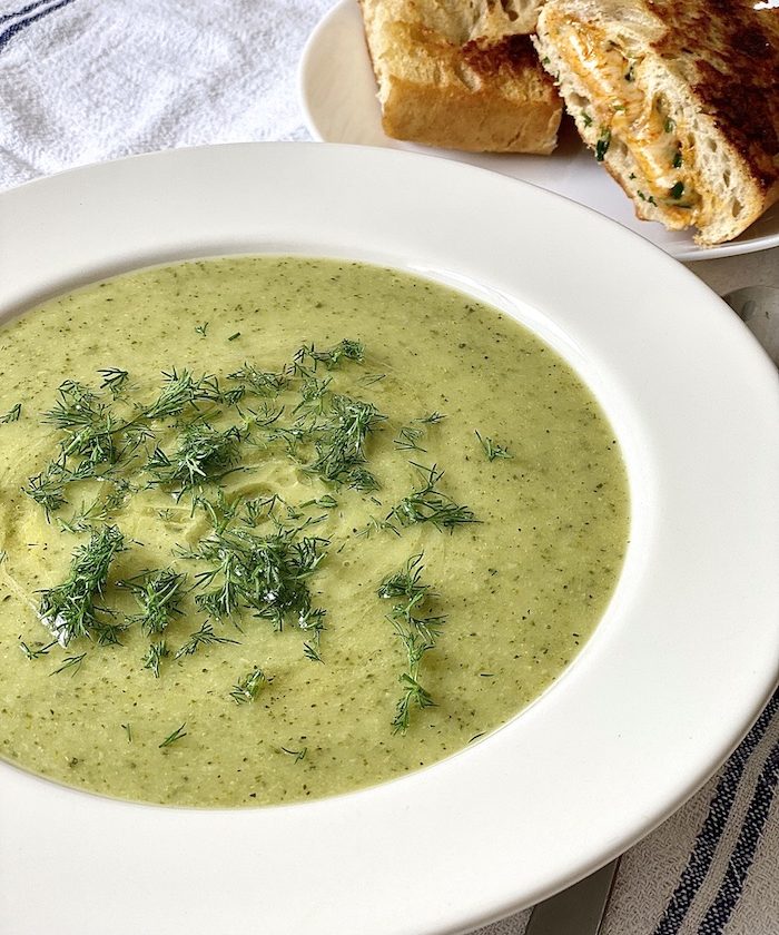 Broccoli and Courgette Soup