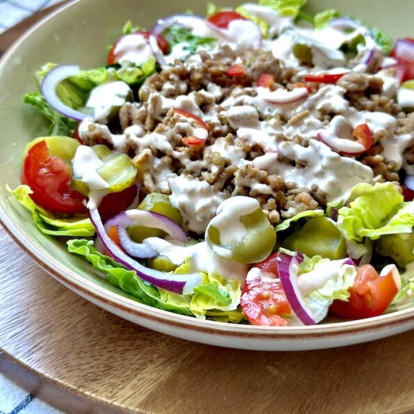 Burger in a Bowl