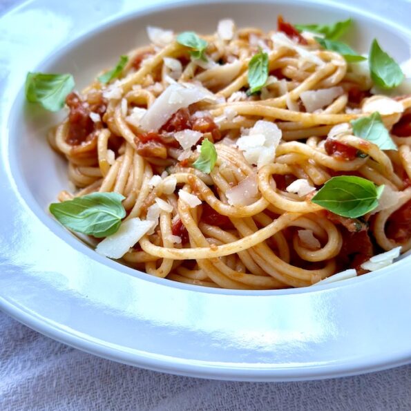 Spaghetti all'amatriciana