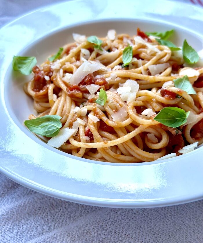 Spaghetti all'amatriciana