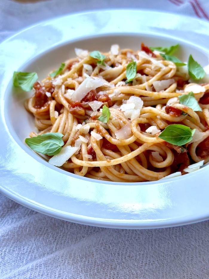 Spaghetti all'amatriciana