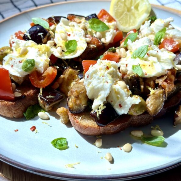 Bruschetta with Caponata