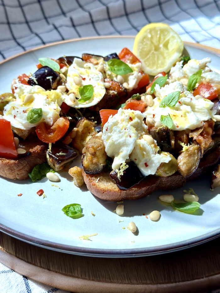 Bruschetta with Caponata