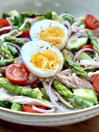 Chicken Salad with Roasted Garlic Dressing