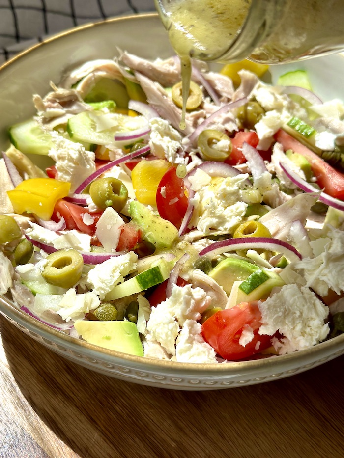 Chicken Salad with Italian Dressing