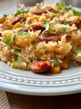 Chicken and Chorizo Pilaf