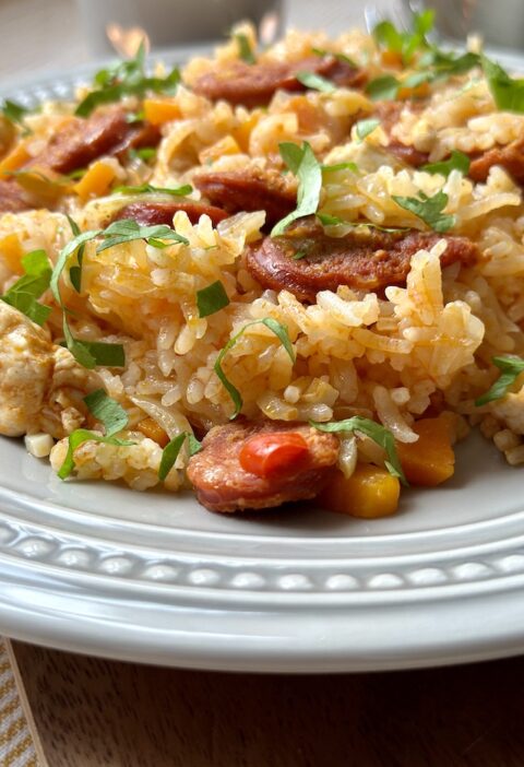 Chicken and Chorizo Pilaf