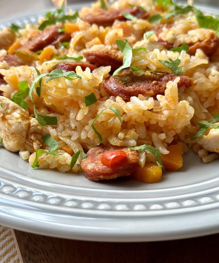 Chicken and Chorizo Pilaf