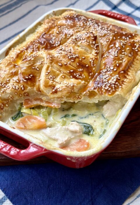 Chicken and Leeks Pie