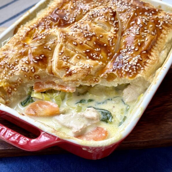 Chicken and Leeks Pie