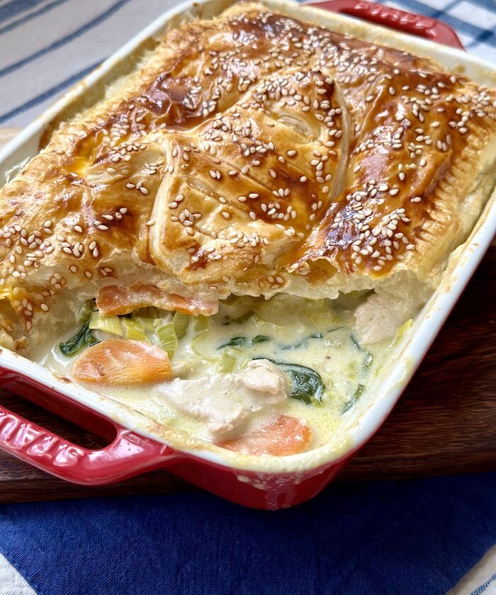 Chicken and Leeks Pie