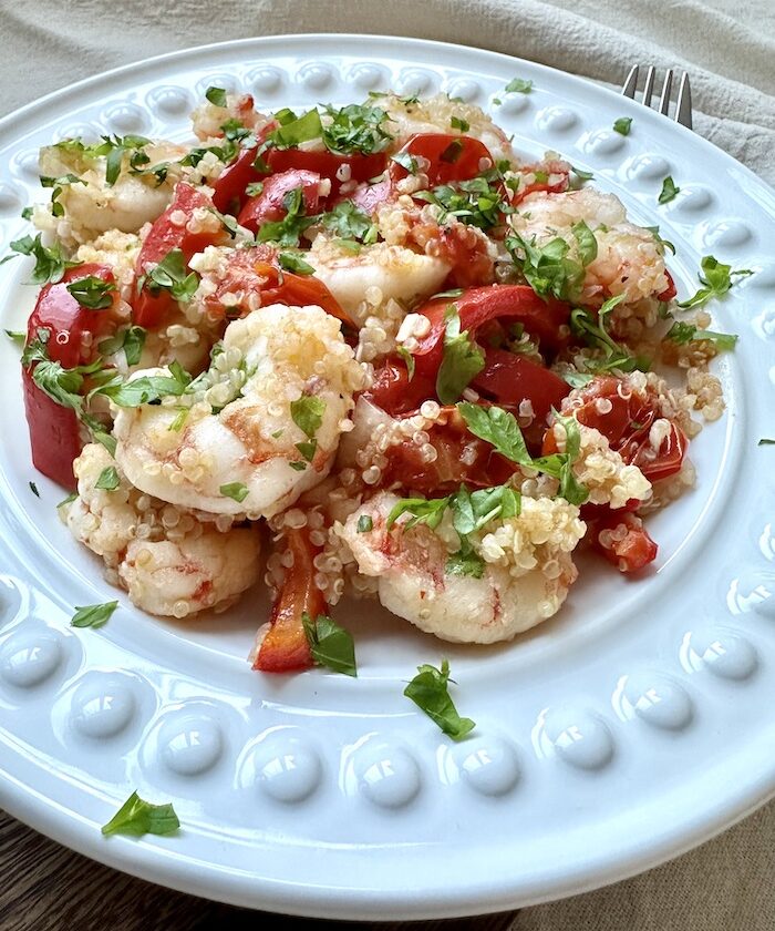 Quinoa and Prawn Salad