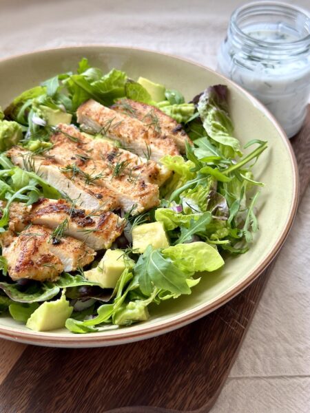 Chicken Salad with Buttermilk Dressing