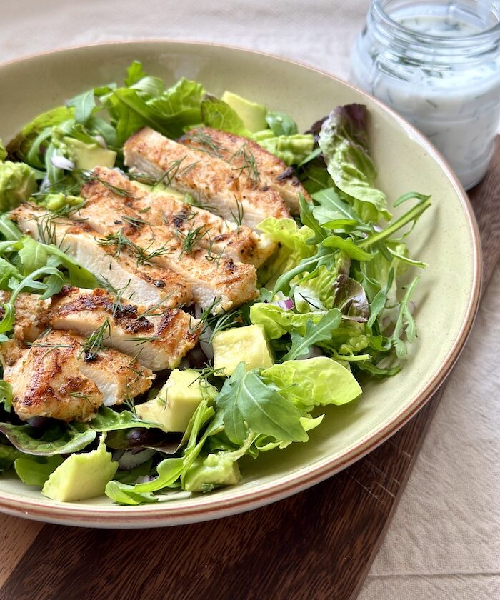 Chicken Salad with Buttermilk Dressing