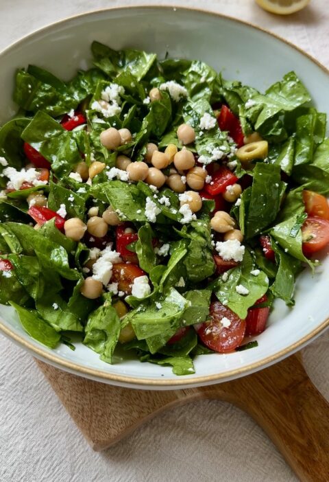 Mediterranean Chickpea Salad