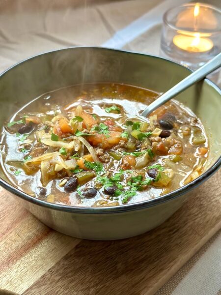 Beef and Cabbage Soup