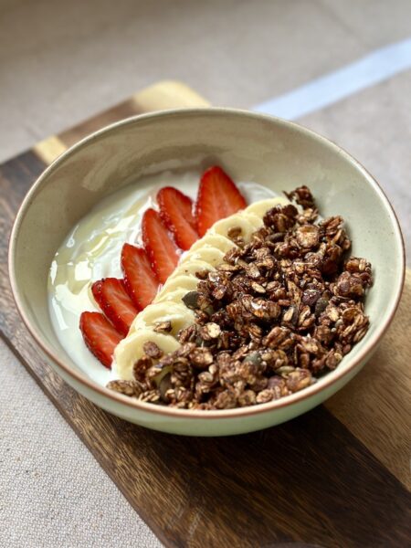 Homemade Nutella Granola