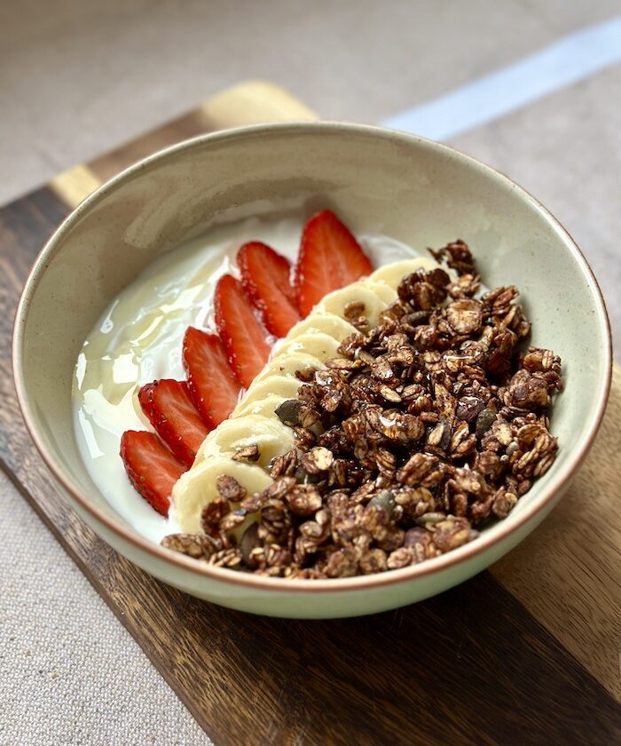 Homemade Nutella Granola