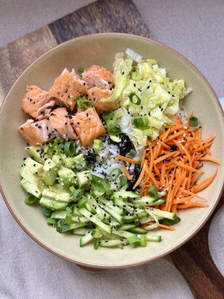 Samon Rice Bowl