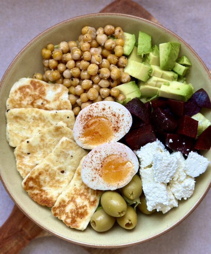 Nourishing Halloumi Bowl