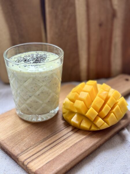 Mango Chia Seed Kefir Smoothie