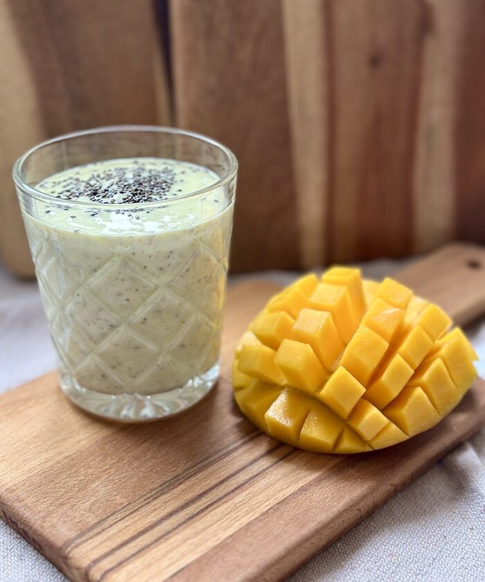 Mango Chia Seed Kefir Smoothie