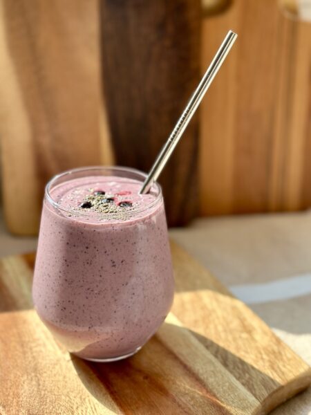 Blueberry Kefir Smoothie
