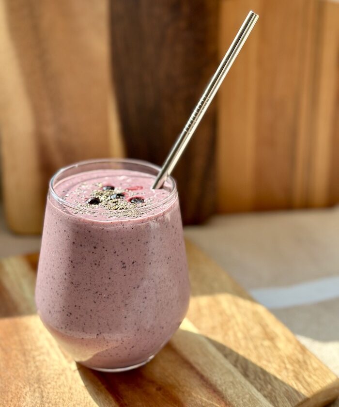 Blueberry Kefir Smoothie
