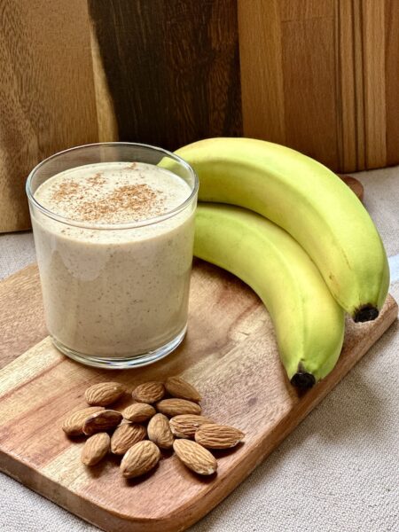 Banana and Almond Butter Smoothie