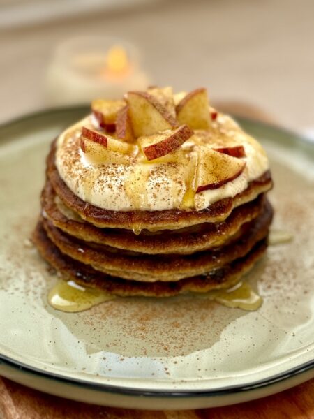Apple Banana Pancakes