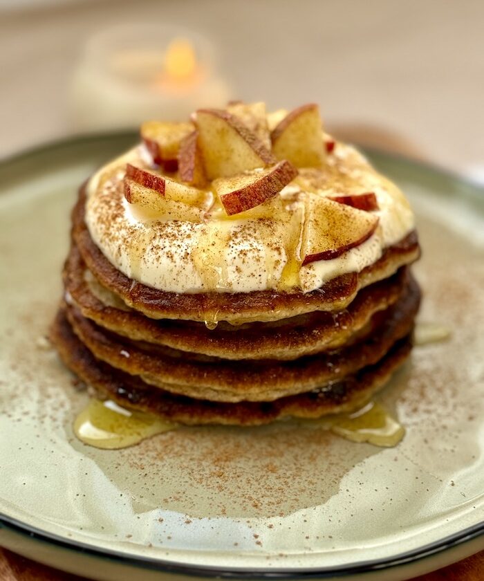Apple Banana Pancakes