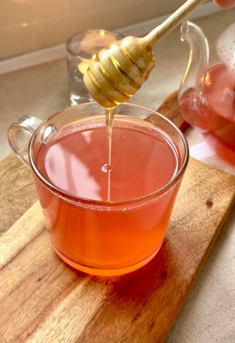 Three homemade immune teas
