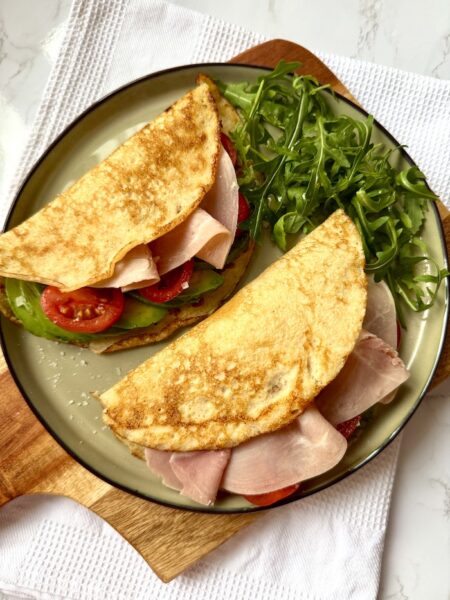 Savoury Breakfast Wraps