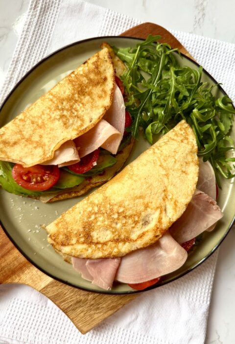 Savoury Breakfast Wraps