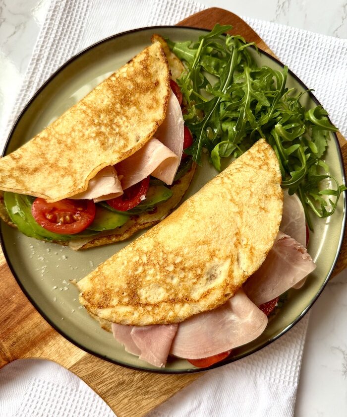 Savoury Breakfast Wraps