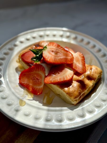 Sweet Cottage Cheese Bake