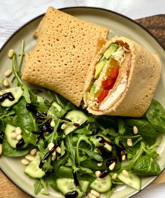 Red Lentil Breakfast Wraps