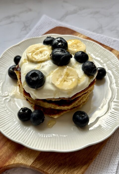 Cottage Cheese and Oats Pancakes