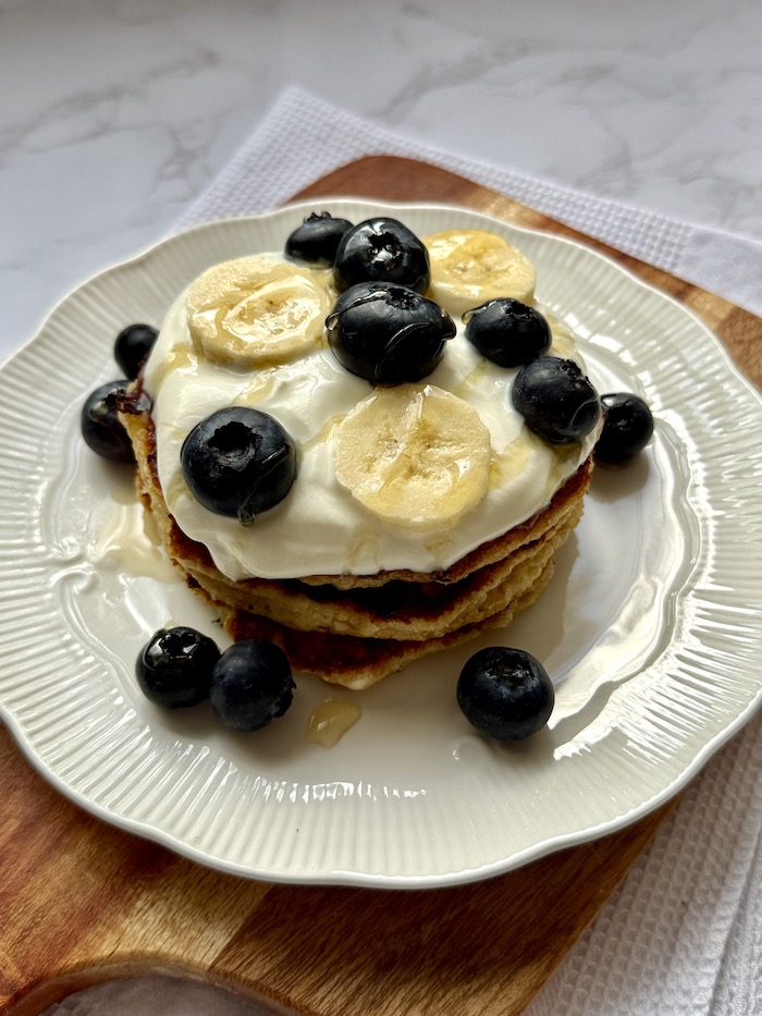 Cottage Cheese and Oats Pancakes