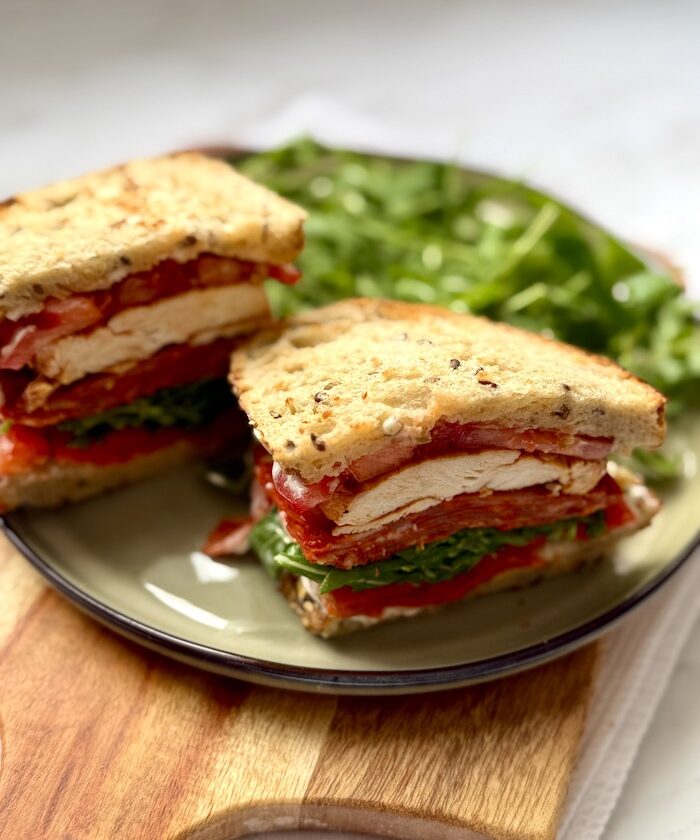 Paprika Chicken and Chorizo Sandwich