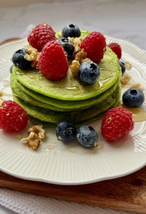 Sweet Spinach Pancakes