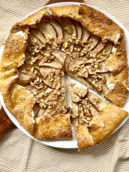 Pear and Walnut Galette