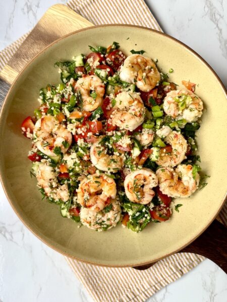 Herby Prawn Couscous