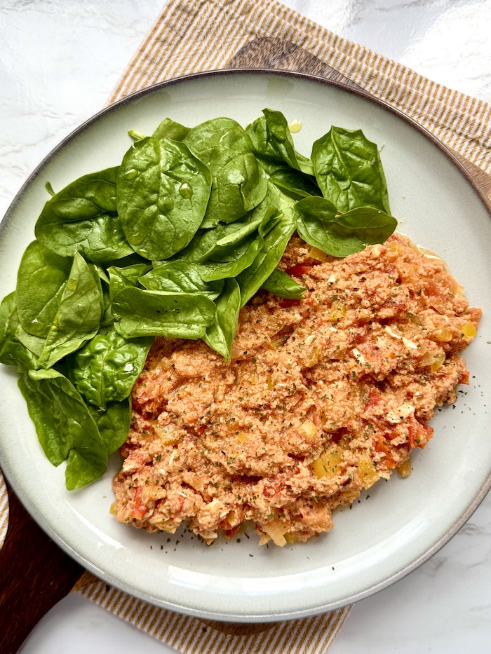 Tomato Egg Scramble