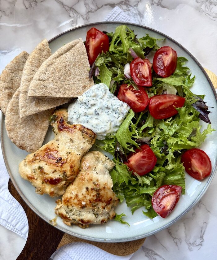 Greek Yoghurt & Mint Chicken Thighs