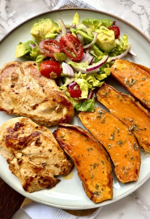 Pan-Fried Lemon Harissa Chicken