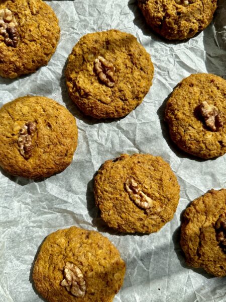 Carrot Walnut Cookies
